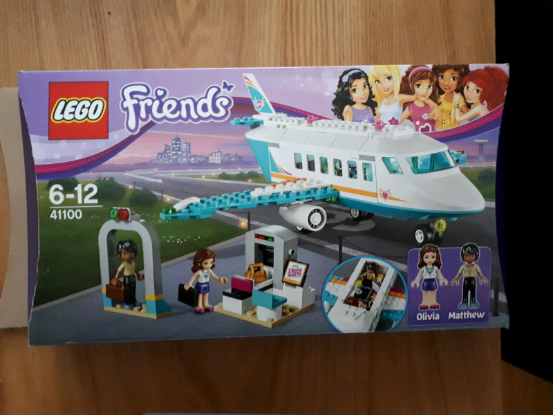 lego friends aeroplane